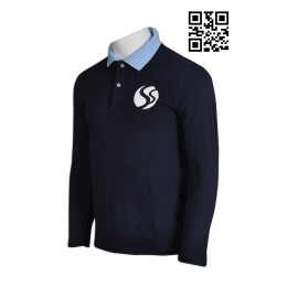 P597訂製度身Polo恤  自定印花logoPolo恤  撞色領Polo恤  Polo恤製衣廠    寶藍色撞色領天藍色 P597訂製度身Polo恤  自定印花logoPolo恤  撞色領Polo恤  Polo恤製衣廠    寶藍色撞色領天藍色